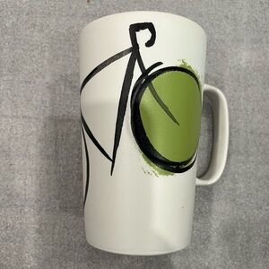 2015 Starbucks Dot Collection with a Bicycle Design.